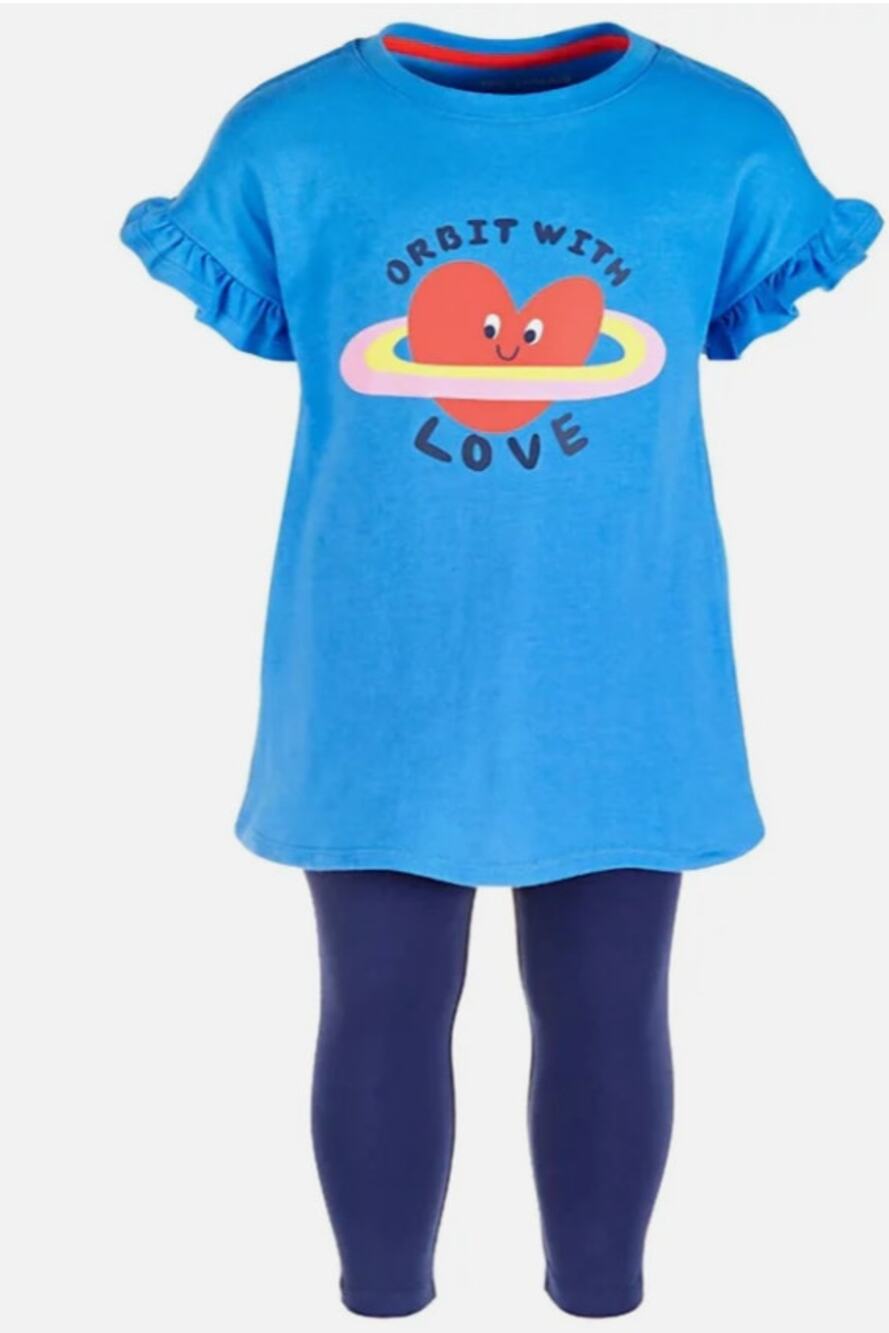 EPIC THREADS TODDLER GIRLS ORBIT WITH LOVE CAMPANULA 3T, 1, MED BLUE 3T